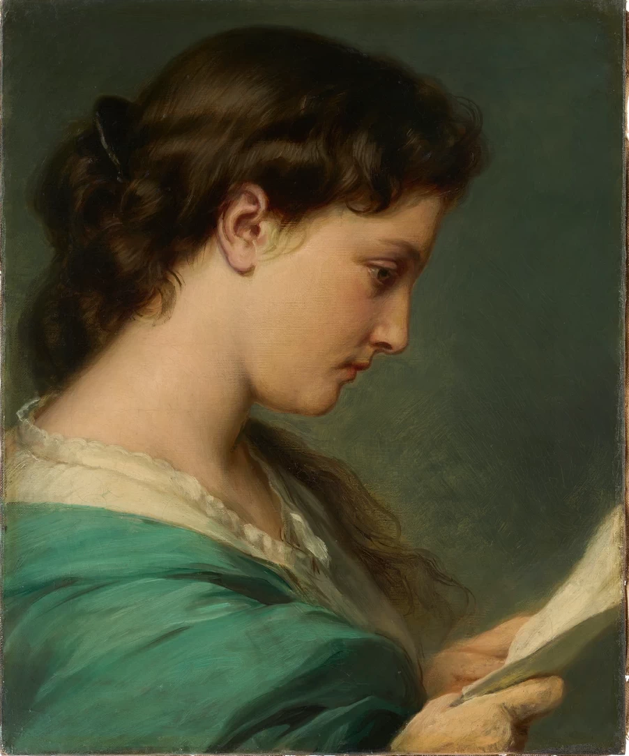 Donna che legge una lettera - Augustinermuseum Freiburg im Breisgau